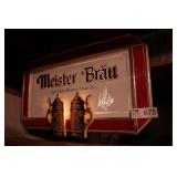 Meister Bräu beer display