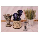 group of stir sticks & mixology items