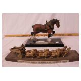 Budweiser Clydesdale displays