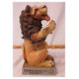 Löwenbräu beer lion figure