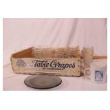 group of misc drinking glasses