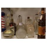 group of various liquor bottles