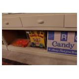 group of candy memorabilia