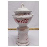 Coca Cola urn cookie jar