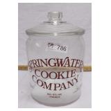 Springwater cookie company cookie jar