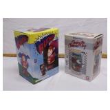 2 collectible beer steins