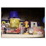 group of planters peanut memorabilia