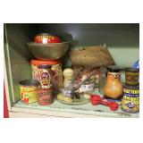 group of nut collectibles