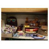 group of American food memorabilia