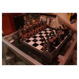 hand crafted chess set