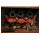 group of a&w collectibles