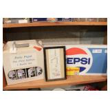 group of Pepsi collectibles
