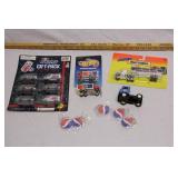 group of Pepsi & diet Pepsi die cast cars & tins