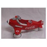 coca cola peddle car airplane miniature
