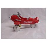 coca cola peddle car airplane miniature
