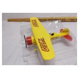 coca cola 1929 lockheed air express die cast bank