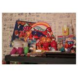 group of kool-aid & Hawaiian punch memorabilia