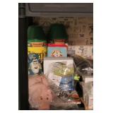 group of cereal memorabilia