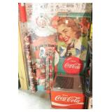 group of coca cola collectibles