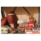 Group of Football memorabilia