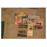 group of car classics & cycle world magazines