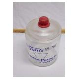 toms toasted peanuts jar