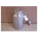 "Twin Pines Farm Dairy" Stainless Milk Can