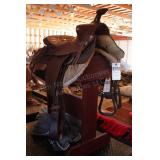 Hand Worked Western Saddle