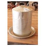 Galvanized Chicken Waterer