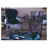Pair of Folding Camp Chairs