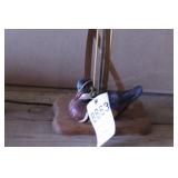 Wood Duck Lamp w/ Cat-tails