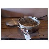 Camp Deep Fryer w/Basket Strainer & Handle