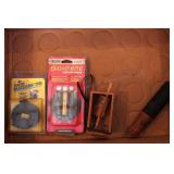 Group of Turkey Calls & 12ga Boresight