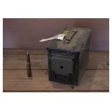 .50 cal Ammo Can & 1 Round