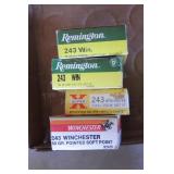 *Ammunition: Mixed .243 Win