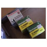 *Ammunition: Mixed .22 Hornet