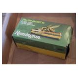 *Ammunition: Remington .22 Yellowjacket