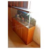 Approx 50 Gallon Aquarium on Stand