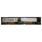 (2) Toy Tractor Trailers (Publix & plain)