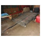 * 2-place open Snowmobile Trailer
