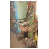 Torch Set on Cart with Tanks (oxygen / acytelene)