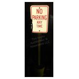 No Parking sign