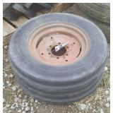 Maxi-Trac 6.5 x 16 tire with rim