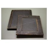 2 Vintage Student Chalkboards