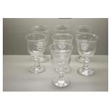 Group of 7 Short Stem Drinking Glasses