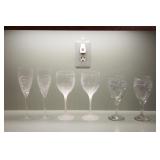 3 Pair of Stemware Glasses