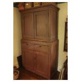 Vintage Farmhouse China Hutch