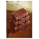 3pc "Nesting" Luggage Decor