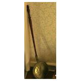 Vintage Brass Fire Ember Bed Warmer