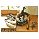 Group of Cast & Vintage Items